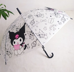 산리오 아동비닐우산